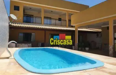 Casa com 3 dormitórios à venda, 266 m² por r$ 950.000,00 - terra firme - rio das ostras/rj