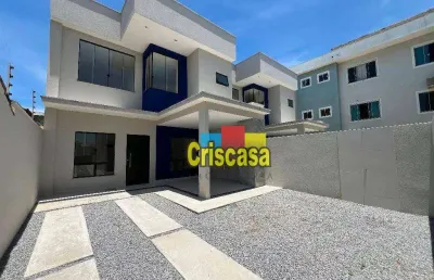 Casa com 3 dormitórios à venda, 135 m² por r$ 790.000,00 - costazul - rio das ostras/rj