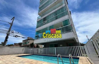 Apartamento à venda, 110 m² por r$ 420.000,00 - extensão do bosque - rio das ostras/rj