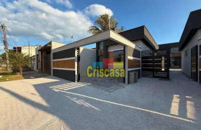 Casa com 2 dormitórios à venda, 52 m² por r$ 358.100,00 - village rio das ostras - rio das ostras/rj