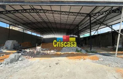 Galpão para alugar, 330 m² por r$ 15.000/mês - recreio - rio das ostras/rj