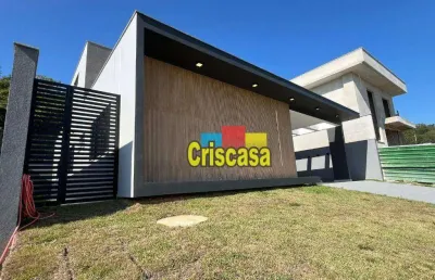 Casa com 3 dormitórios à venda, 184 m² por r$ 1.200.000,00 - alphaville - rio das ostras/rj