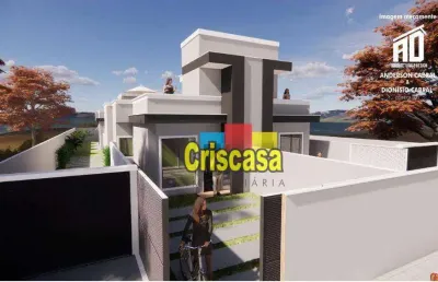 Casa com 2 dormitórios à venda, 55 m² por r$ 370.000,00 - enseada das gaivotas - rio das ostras/rj