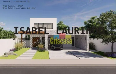 Casa com 3 dormitórios à venda, 210 m² por r$ 1.350.000 - viverde iii - rio das ostras/rj