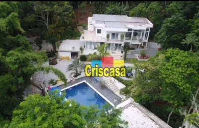 Casa à venda, 1000 m² por r$ 5.700.000,00 - cantagalo - rio das ostras/rj