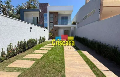 Casa com 4 dormitórios à venda, 205 m² por r$ 1.090.000,00 - costa azul - rio das ostras/rj