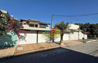 Casa com 3 dormitórios à venda, 180 m² por r$ 590.000,00 - recreio - rio das ostras/rj