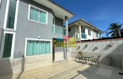 Casa com 3 dormitórios à venda, 114 m² por r$ 495.000,00 - enseada das gaivotas - rio das ostras/rj