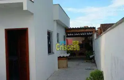 Casa com 2 dormitórios à venda, 60 m² por r$ 350.000,00 - enseada das gaivotas - rio das ostras/rj
