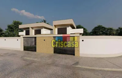 Casa com 2 dormitórios à venda, 55 m² por r$ 350.000,00 - reduto da paz - rio das ostras/rj