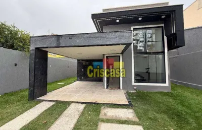 Casa com 3 dormitórios à venda, 140 m² por r$ 800.000,00 - terra firme - rio das ostras/rj