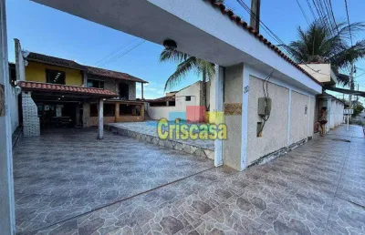 Casa com 4 dormitórios à venda, 275 m² por r$ 420.000,00 - jardim miramar - rio das ostras/rj