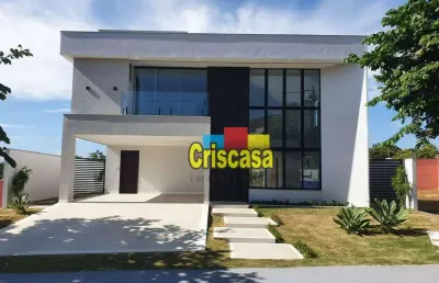 Casa à venda, 206 m² por r$ 1.500.000,00 - alphaville - rio das ostras/rj