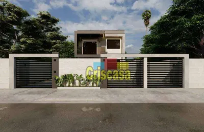 Casa com 3 dormitórios à venda, 90 m² por r$ 600.000,00 - costazul - rio das ostras/rj