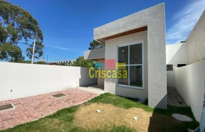 Casa com 2 dormitórios à venda, 63 m² por r$ 350.000,00 - jardim campomar - rio das ostras/rj