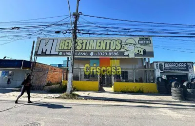 Galpão, 100 m² - venda por r$ 1.200.000,00 ou aluguel por r$ 7.813,00/mês - terra firme - rio das ostras/rj