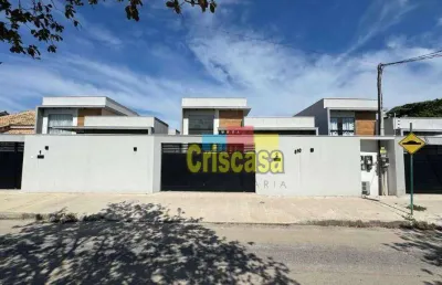 Casa com 3 dormitórios à venda, 90 m² por r$ 650.000,00 - jardim mariléa - rio das ostras/rj