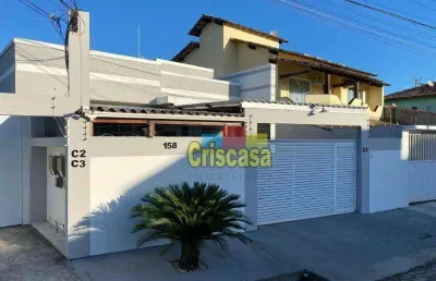 Casa com 2 dormitórios à venda, 61 m² por r$ 330.000,00 - residencial rio das ostras - rio das ostras/rj