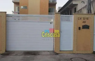 Apartamento com 2 dormitórios para alugar, 64 m² por r$ 1.703,33/mês - cidade beira mar - rio das ostras/rj