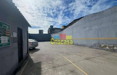 Terreno para alugar, 360 m² por r$ 4.500,00/mês - novo rio das ostras - rio das ostras/rj