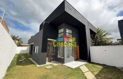 Casa com 3 dormitórios à venda, 70 m² por r$ 480.000,00 - enseada das gaivotas - rio das ostras/rj