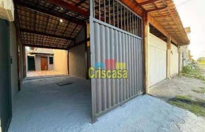 Casa com 2 dormitórios para alugar, 60 m² por r$ 1.500,00/mês - cidade beira mar - rio das ostras/rj
