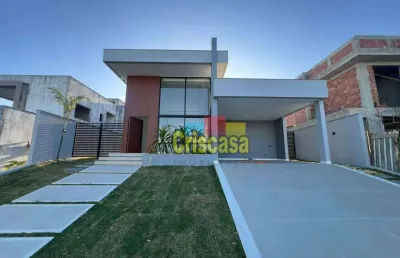 Casa com 3 dormitórios à venda, 210 m² por r$ 1.700.000,00 - alphaville 2 - rio das ostras/rj