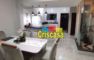 Casa com 3 dormitórios à venda, 118 m² por r$ 450.000,00 - visconde de araújo - macaé/rj