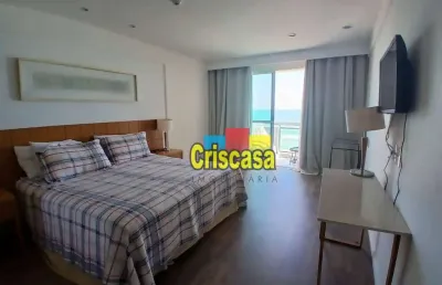 Flat com 1 dormitório, 70 m² - venda por r$ 285.000,00 ou aluguel por r$ 4.625,00/mês - glória - macaé/rj