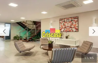 Flat com 1 dormitório, 27 m² - venda por r$ 220.000,00 ou aluguel por r$ 2.532,44/mês - imbetiba - macaé/rj