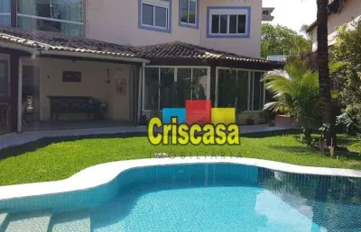 Casa à venda, 480 m² por r$ 1.750.000,00 - lagoa - macaé/rj