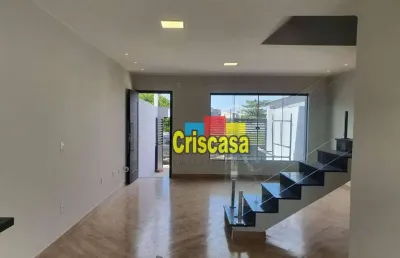Casa com 3 dormitórios à venda, 130 m² por r$ 500.000,00 - lagoa - macaé/rj