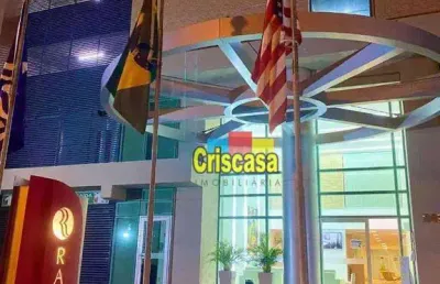 Flat com 1 dormitório para alugar, 35 m² - centro - macaé/rj