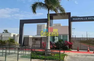 Apartamento com 2 dormitórios à venda, 46 m² por r$ 180.000,00 - parque atlântico - macaé/rj
