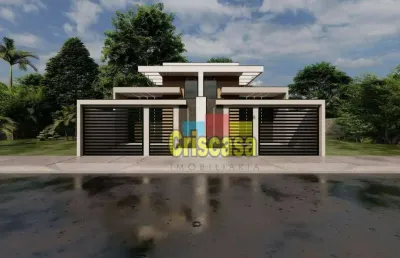 Casa com 2 dormitórios ambos suíte  à venda, 73 m² por r$ 420.000 - vale das palmeiras - macaé/rj
