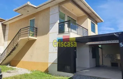 Casa com 2 dormitórios à venda, 67 m² por r$ 480.000,00 - atlântica - rio das ostras/rj