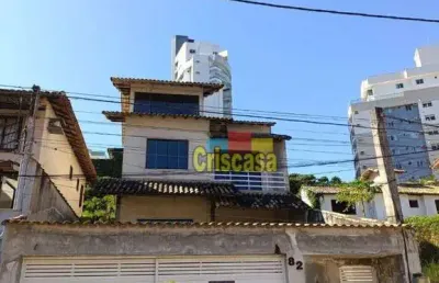 Casa com 3 dormitórios para alugar, 200 m² por r$ 6.141,33/mês - glória - macaé/rj