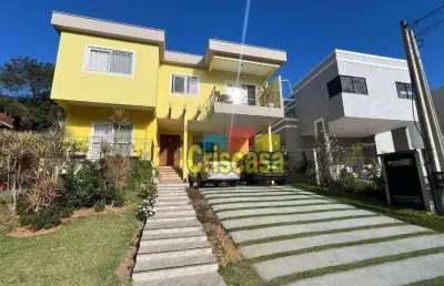 Casa com 4 dormitórios à venda, 268 m² por r$ 1.350.000,00 - alphavile 3 - rio das ostras/rj