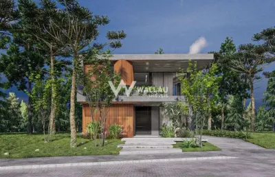 Casa em condomínio fechado com 4 quartos à venda na ers-466, --, parque pinheiro grosso, canela por r$ 3.990.000