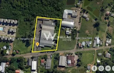 Barracão / galpão / depósito à venda na rua benjamin altmayer, --, roselândia, novo hamburgo por r$ 12.000.000