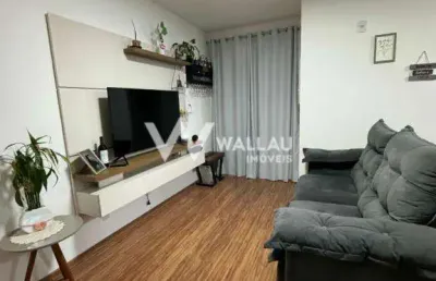 Apartamento com 2 quartos à venda na rua eugênio berger, --, scharlau, são leopoldo por r$ 288.000