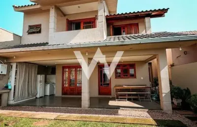 Casa com 3 quartos à venda na rua heitor villa-lobos, --, canudos, novo hamburgo por r$ 950.000