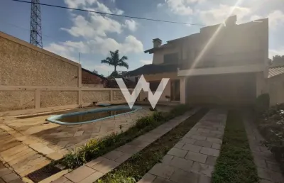 Casa com 4 quartos para alugar na rua santa vitória do palmar, --, jardim mauá, novo hamburgo por r$ 3.900