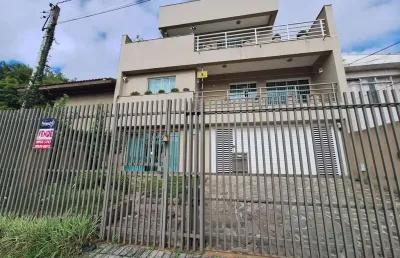 Casa residencial para venda alto da xv, curitiba, rua tranquila, sem saída,  5 dormitórios com sacada e terraço, 5 vagas de garagem