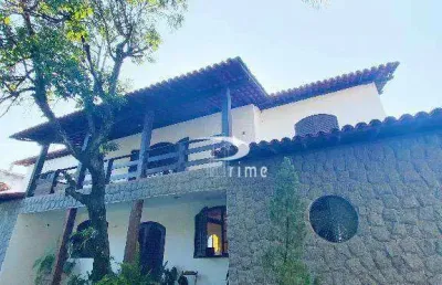 Casa com 5 dormitórios, 300 m² - venda por r$ 1.600.000,00 ou aluguel por r$ 8.454,02/mês - itaipu - niterói/rj