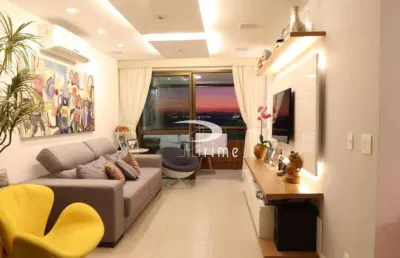 Apartamento com 3 dormitórios à venda, 125 m² por r$ 1.790.000,00 - charitas - niterói/rj