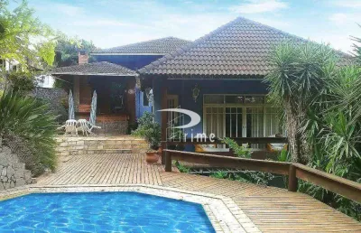 Casa com 3 dormitórios à venda, 520 m² por r$ 1.900.000,00 - itaipu - niterói/rj