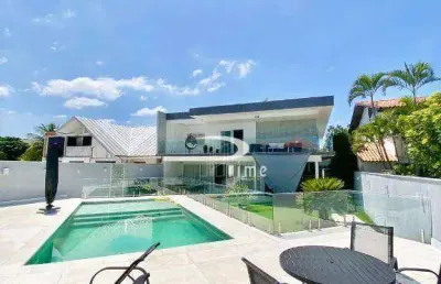 Casa com 4 dormitórios à venda, 452 m² por r$ 8.000.000,00 - camboinhas - niterói/rj
