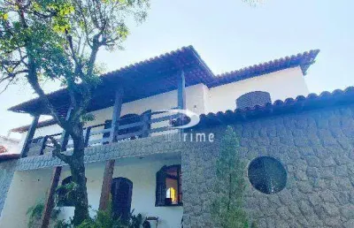 Casa com 5 dormitórios, 300 m² - venda por r$ 1.600.000,00 ou aluguel por r$ 8.454,02/mês - itaipu - niterói/rj