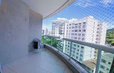 Apartamento com 2 dormitórios à venda, 75 m² por r$ 560.000,00 - santa rosa - niterói/rj